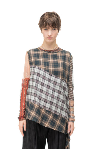 NOM*d Semi Detached Shell - Plaid Mix  Hyde Boutique   