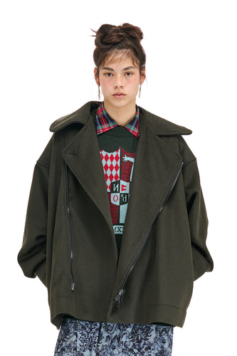 NOM*d Amble Coat - Deep Forest Hyde Boutique