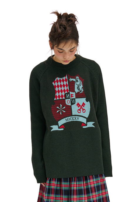 NOM*d House Sweater - Moss | COMING SOON Hyde Boutique