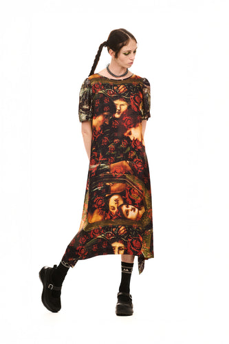 NOM*d Janus Dress - Three Sisters Print Mix Hyde Boutique
