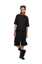 Load image into Gallery viewer, NOM*d New Discus Top - Black Checkerboard Hyde Boutique
