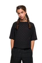 Load image into Gallery viewer, NOM*d New Discus Top - Black Checkerboard Hyde Boutique
