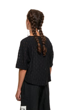 Load image into Gallery viewer, NOM*d New Discus Top - Black Checkerboard Hyde Boutique
