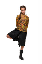 Load image into Gallery viewer, NOM*d New Fit Long Sleeve - Gold Star Print Hyde Boutique
