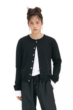 Load image into Gallery viewer, NOM*d Sophomore Cardigan - Black Hyde Boutique
