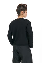 Load image into Gallery viewer, NOM*d Sophomore Cardigan - Black Hyde Boutique
