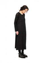 Load image into Gallery viewer, NOM*d Unmixed Slip Dress - Black Hyde Boutique
