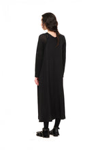 Load image into Gallery viewer, NOM*d Unmixed Slip Dress - Black Hyde Boutique
