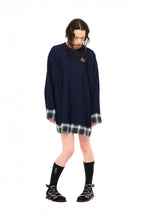 Load image into Gallery viewer, NOM*d Verve Tunic - Indigo Apparel > Women > Clothing > Tops > Tunics > Long Sleeve Tunics > NOMd Hyde Boutique
