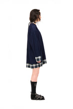 Load image into Gallery viewer, NOM*d Verve Tunic - Indigo Apparel > Women > Clothing > Tops > Tunics > Long Sleeve Tunics > NOMd Hyde Boutique
