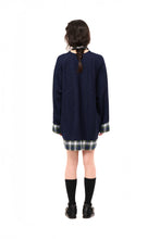 Load image into Gallery viewer, NOM*d Verve Tunic - Indigo Apparel > Women > Clothing > Tops > Tunics > Long Sleeve Tunics > NOMd Hyde Boutique
