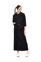 Load image into Gallery viewer, NOM*d Verse Shirt Jacket - Navy Hyde Boutique
