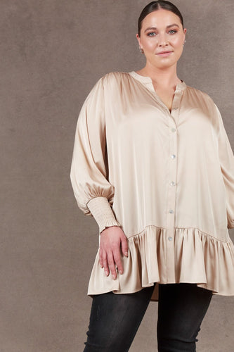Eb & Ive Norse Blouse - Oyster  Hyde Boutique   