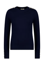 Load image into Gallery viewer, Moke Nicki Women&#39;s Sweater - French Navy Hyde Boutique
