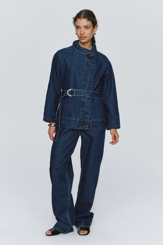 Marle Oda Jacket - Washed Indigo Hyde Boutique