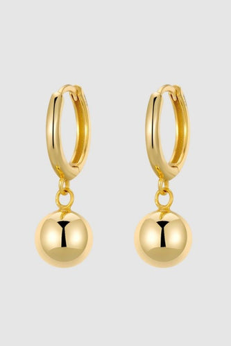Chaos & Harmony Orb Earrings - Gold Hyde Boutique
