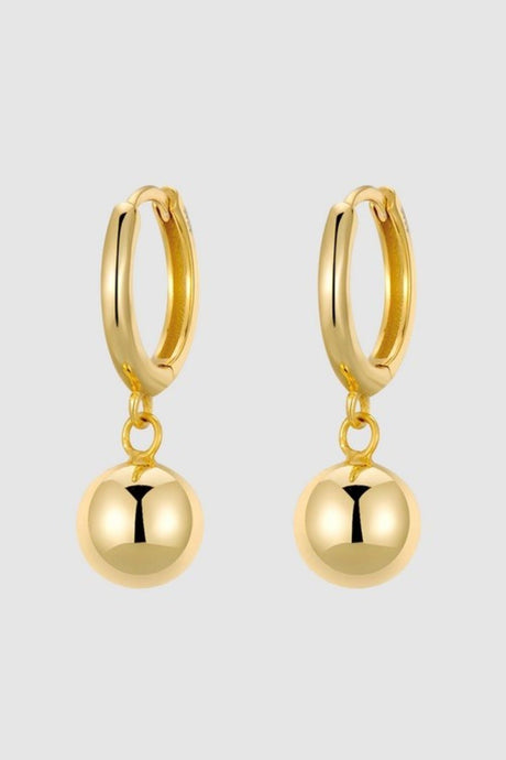 Chaos & Harmony Orb Earrings - Gold Hyde Boutique