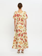 Load image into Gallery viewer, Kivari Odessa Maxi Dress - Butter/Red Hyde Boutique
