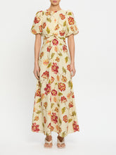 Load image into Gallery viewer, Kivari Odessa Maxi Dress - Butter/Red Hyde Boutique
