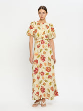 Load image into Gallery viewer, Kivari Odessa Maxi Dress - Butter/Red Hyde Boutique
