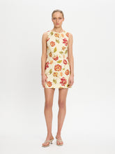 Load image into Gallery viewer, Kivari Odessa Mini Dress - Butter/Red Hyde Boutique
