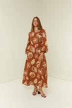 Load image into Gallery viewer, Palm Noosa Melrose Dress - Brown Shells  Hyde Boutique   
