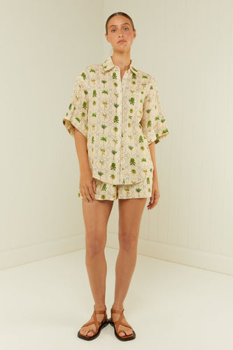 Palm Noosa Mirage Shirt - Tropical Palms  Hyde Boutique   