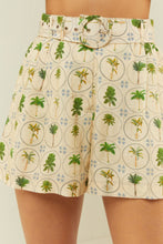 Load image into Gallery viewer, Palm Noosa Rummy Shorts - Tropical Palms  Hyde Boutique   
