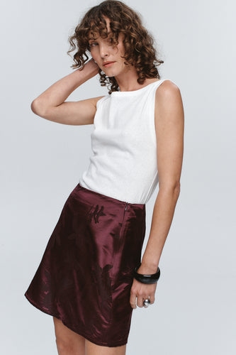 Marle Palmer Skirt - Pomegranate Hyde Boutique