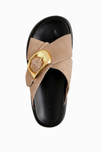 Load image into Gallery viewer, Alias Mae Parisa Sandal - Natural Suede Hyde Boutique
