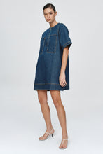 Load image into Gallery viewer, Marle Patch Pocket Dress - Classic Blue
