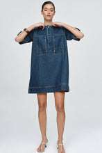 Load image into Gallery viewer, Marle Patch Pocket Dress - Classic Blue
