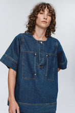Load image into Gallery viewer, Marle Patch Pocket Shirt - Washed Indigo Hyde Boutique
