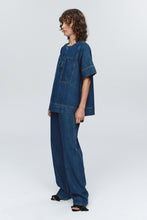 Load image into Gallery viewer, Marle Patch Pocket Shirt - Washed Indigo Hyde Boutique
