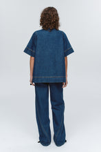 Load image into Gallery viewer, Marle Patch Pocket Shirt - Washed Indigo Hyde Boutique
