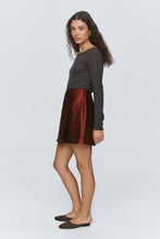 Load image into Gallery viewer, Marle Piper Skirt - Sangria Hyde Boutique
