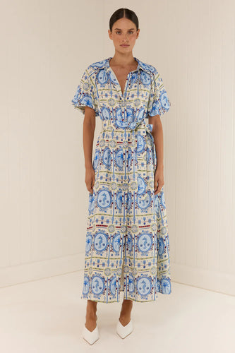 Palm Noosa Carla Dress - Lagoona Tile Arriving Soon Hyde Boutique