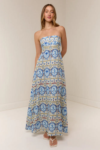 Palm Noosa Primrose Dress - Lagoona Tile Arriving Soon Hyde Boutique