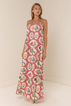 Load image into Gallery viewer, Palm Noosa Alessia Dress - Pink Citrus Tile | PRE ORDER Arriving 27 May Hyde Boutique
