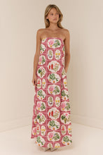 Load image into Gallery viewer, Palm Noosa Alessia Dress - Pink Citrus Tile | PRE ORDER Arriving 27 May Hyde Boutique
