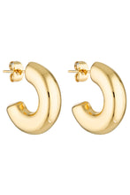 Load image into Gallery viewer, Porter Medium Chubby Earrings - Gold  Hyde Boutique   
