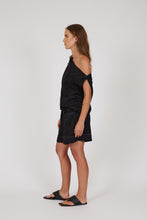 Load image into Gallery viewer, Marlow Palma Asymmetric Top - Black
