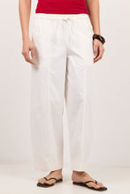 Load image into Gallery viewer, Ivy + Jack Transit Pull On Waist Tie Barrel Leg Pants - White Hyde Boutique
