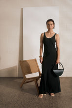 Load image into Gallery viewer, Marlow Phase Bias Maxi Dress - Black/Ivory. Hyde Boutique
