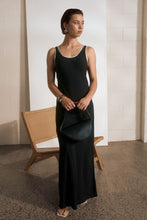 Load image into Gallery viewer, Marlow Phase Bias Maxi Dress - Black/Ivory. Hyde Boutique
