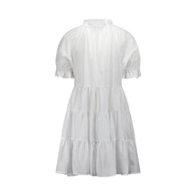 Load image into Gallery viewer, Caitlin Crisp Poppy Dress - White Viole  Hyde Boutique   
