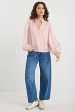 Load image into Gallery viewer, Ivy + Jack Premise Top - Blush Stripe Apparel > Women > Clothing > Tops > Blouses > Printed Blouses > Stories Be Told Hyde Boutique
