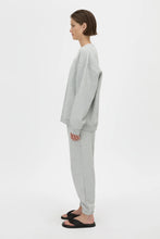 Load image into Gallery viewer, Camilla and Marc Tia Flocking Logo Crew - Grey Marle
