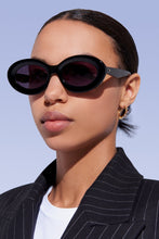 Load image into Gallery viewer, Karen Walker Rapture Sunglasses - Black  Hyde Boutique   
