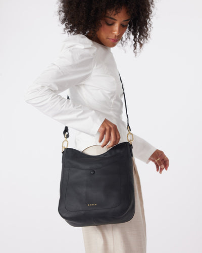 Saben Rebe Shoulder Bag - Black Hyde Boutique